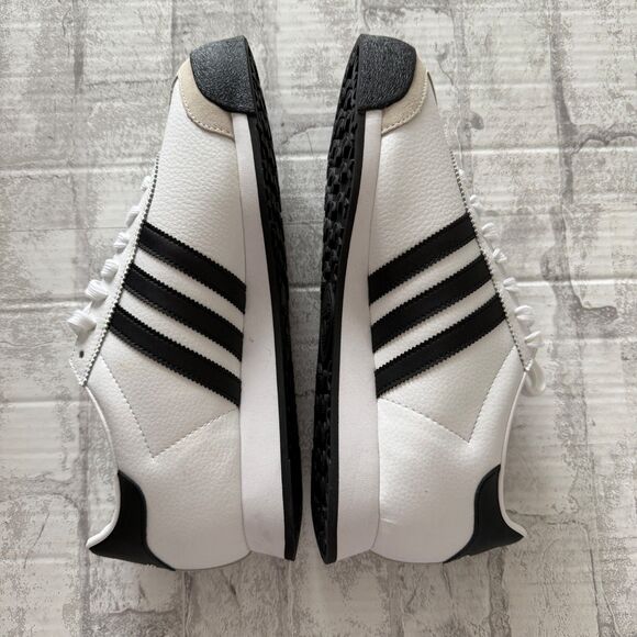 Adidas Samoa Shoes Cloud White Black Streamlined Retro Streetwear Casual Sz 10 main image 5